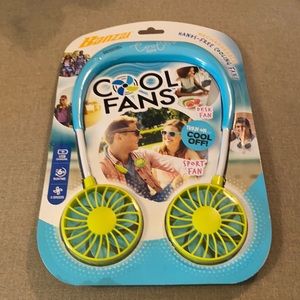 ✨ New portable fan. Perfect for hot days in the sun.